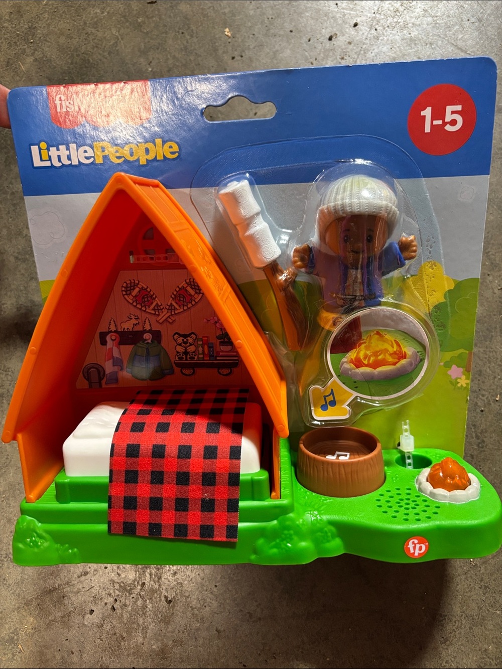 Fisher-Price Little People Camping Playset
